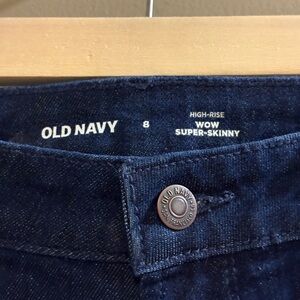 Old Navy Women's High-Rise Jeans - Deep Blue